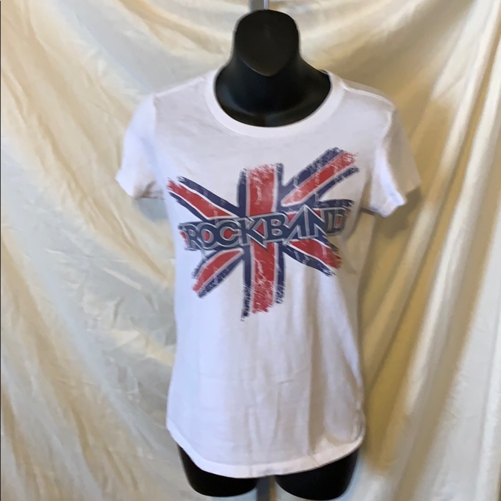 Small RockBand Union Jack T-shirt